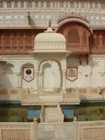 Pavillon im Fort Junagarh in Bikaner