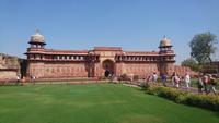 Im Roten Fort in Agra