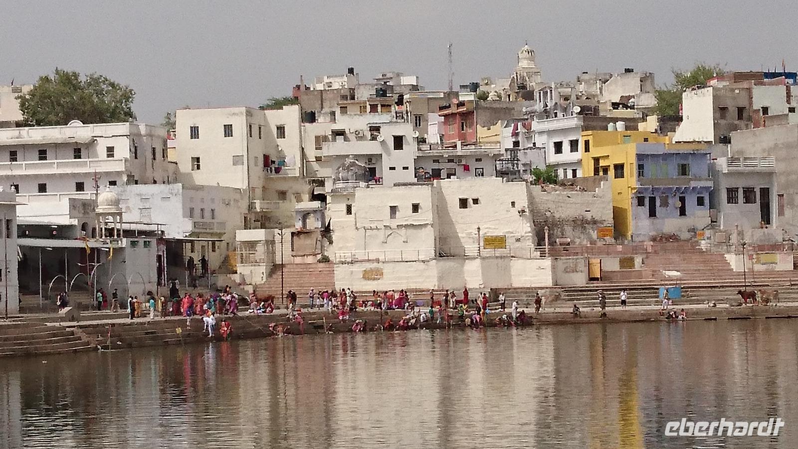 Ghats in Pushkar
