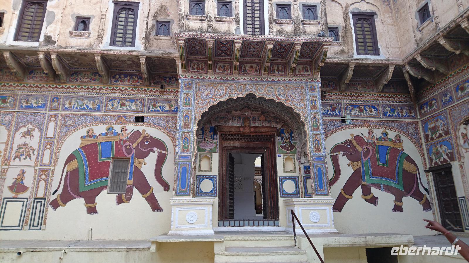 Privates und gepflegtes Haweli in Mandawa