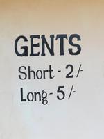 Toilettenschilld: welche Länge ist gemeint?