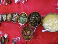bhutanesisches Mittagessen in Thimphu