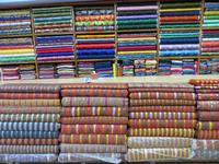 Stoffgeschäft im Thimphu