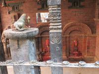 Tempeldetail in Bakhtapur