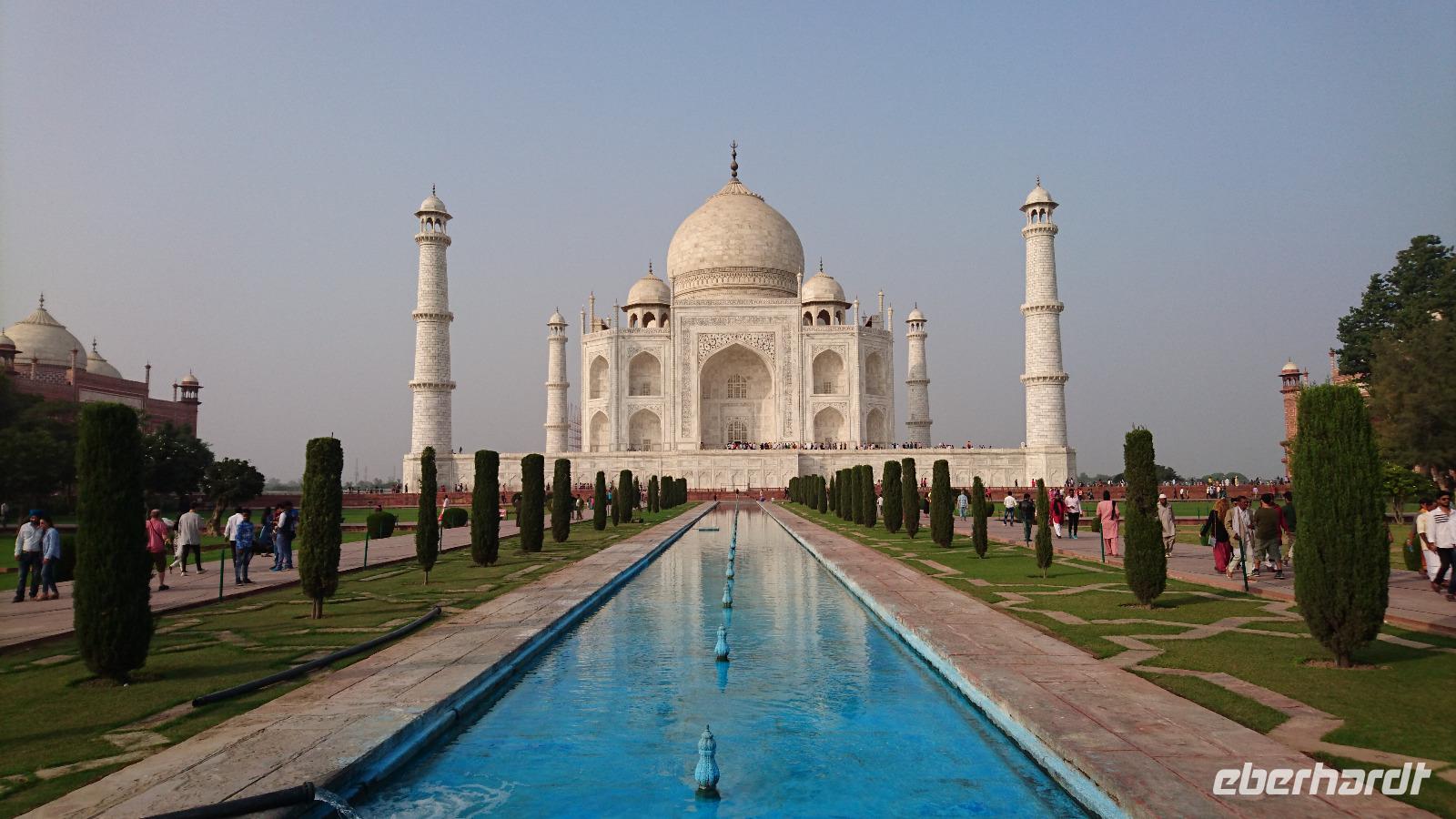 Das Taj Mahal in Agra