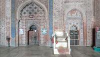 In der Moschee in Fatehpur Sikri