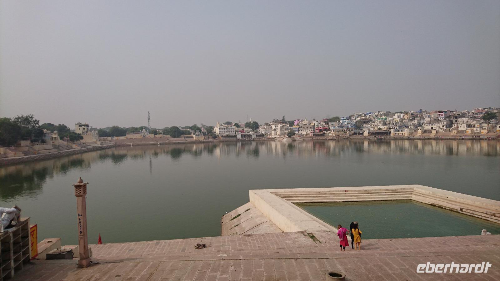 Am neuen Ghat in Pushkar
