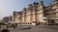 Innenfasade des Stadtpalastes Udaipur