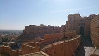 Hoch oben auf Fort Jaisalmer