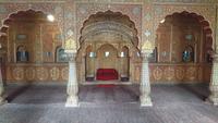 Empfangshalle im Fort Bikaner