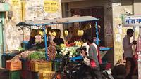 Obststand in Fatehpur