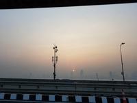 Indien, Mumbai beim Sonnenaufgang