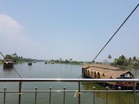 Indien, Kerala, Hausboot