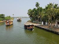 Indien, Kerala, Hausboot