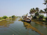 Indien, Kerala, Hausboot