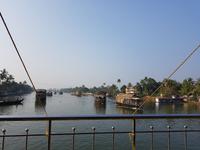 Indien, Kerala, Hausboot