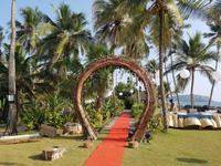 Indien, Kerala, Hotel Vivanta by Taj - Green Cove, am Meer