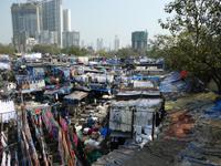 Indien, Mumbai, Großwäscherei