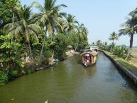 Indien, Kerala, Hausboot