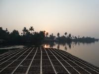 Indien, Kerala, Hausboot