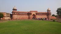 Im Roten Fort in Agra