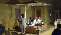 Folklore am Abend im Hotel Jaisalmer
