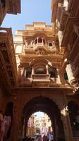 Kunstvolles altes Haweli in Jaisalmer