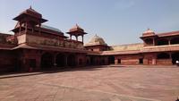 Hauptplatz in Fatehpur Sikri 