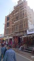 Baugerüst in Pushkar