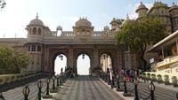 Stadtpalastzugang Udaipur
