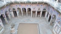 Haweli-Innenhof in Nawalgarh