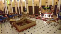Innenhof unseres Hotels in Nawalgarh