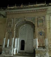 Eingang zu einem Haweli in Nawalgarh