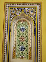 Kleine Wandnischen im Haveli