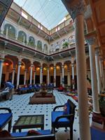 Der 2. Innenhof des Haveli Hotels in Navalgarh