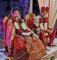 Brautpaar, sie Mexikanerin, er Inder