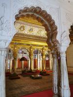 Ein Innenraum im Maharajapalast