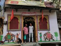 Bunt bemalte Häuser, Udaipur