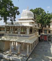 In einem der Innenhöfe des Palastes, Udaipur