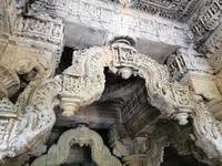 Reich verzierte Decke, Tempel in Eklingji