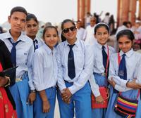 Schulklasse im Amber Ford