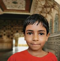 Kleiner Besucher des Amber Ford, Jaipur