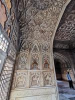 Leider haben die britischen Kolonialherren alle Intarsien entfernt und zu den Kronjuwelen geordnet