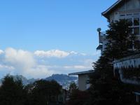 Hotelausblick zum Kantchendzonga
