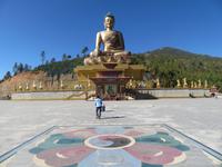 Buddha über Thimphu
