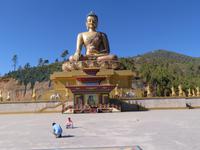 Buddha über Thimphu