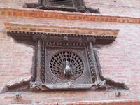 Bakhtapur Pfauenfenster