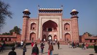 Eingangsportal zum Taj Majhal Agra