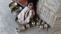 Ritualgefäße im Jain-Tempel Ranakpur