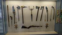 Mordwerkzeuge ausgestellt im Mehrangarh Fort, Jodhpur